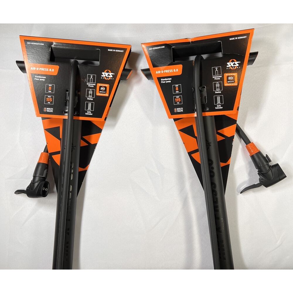 Brand New - SKS Germany AIR-X-PRESS 8.0 - Standpump - Floor Pump